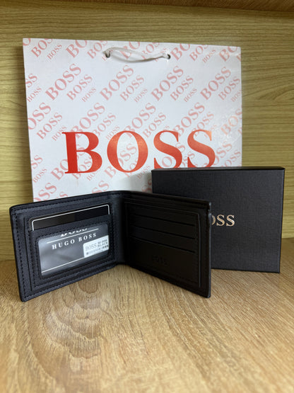 PORTE MONNAIE BOSS HOMMES 1 AVEC SACHET