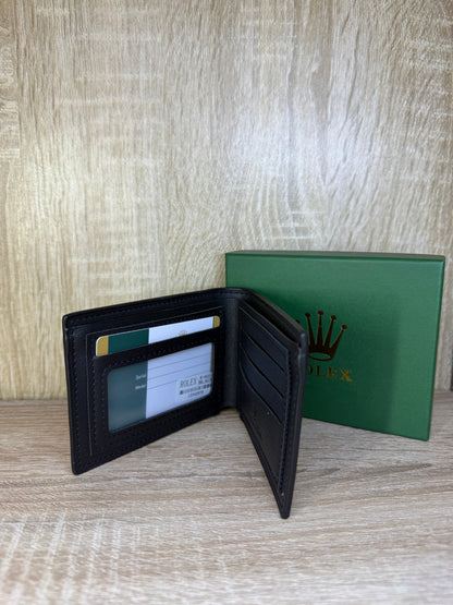 PORTE MONNAIE ROLEX HOMMES FULL BLACK