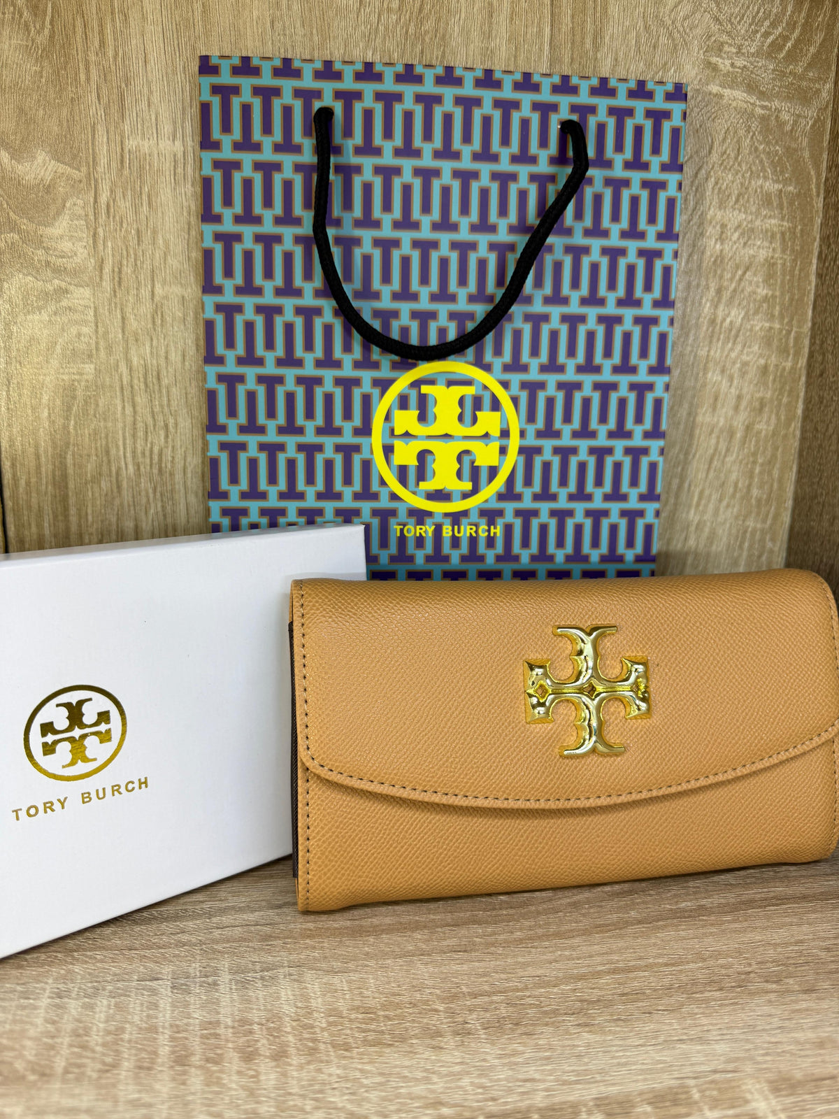 PORTE FEUILLE FEMMES TORRY AVEC SACHET