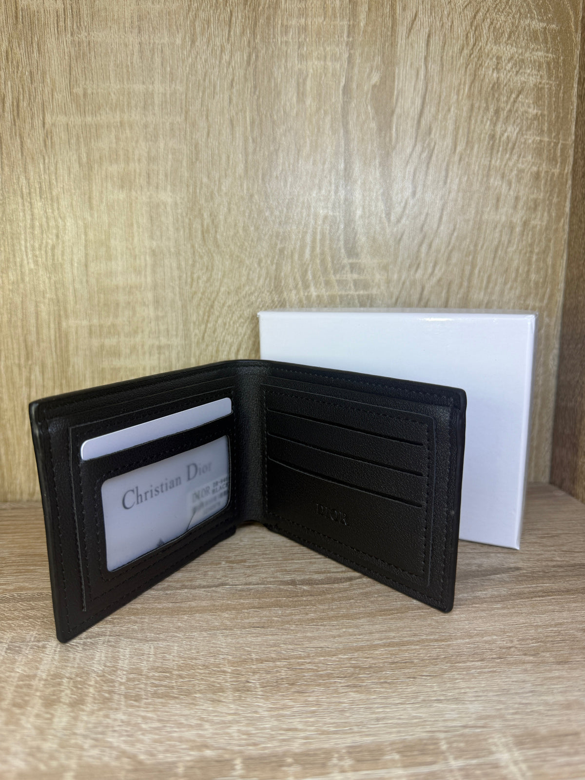 PORTE MONNAIE DIOR HOMMES CD NOIR