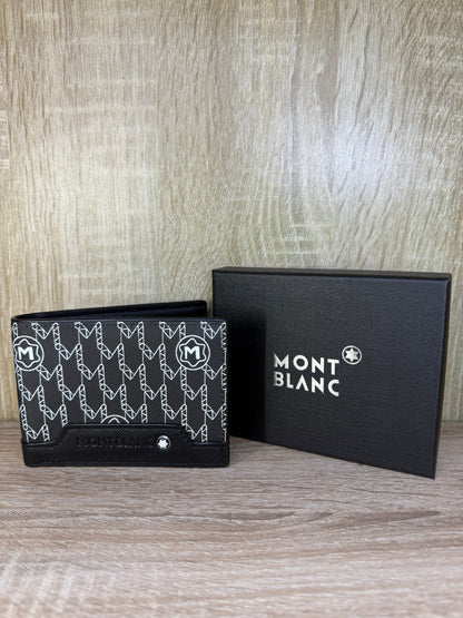 PORTE MONNAIE HOMMES MONTBLANC 2 NOIR