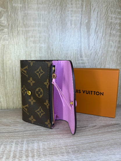 PORTE MONNAIE FEMMES LV MARRON PINK 2