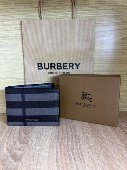 PORTE MONNAIE BURBERRY HOMMES 3 AVEC SACHET