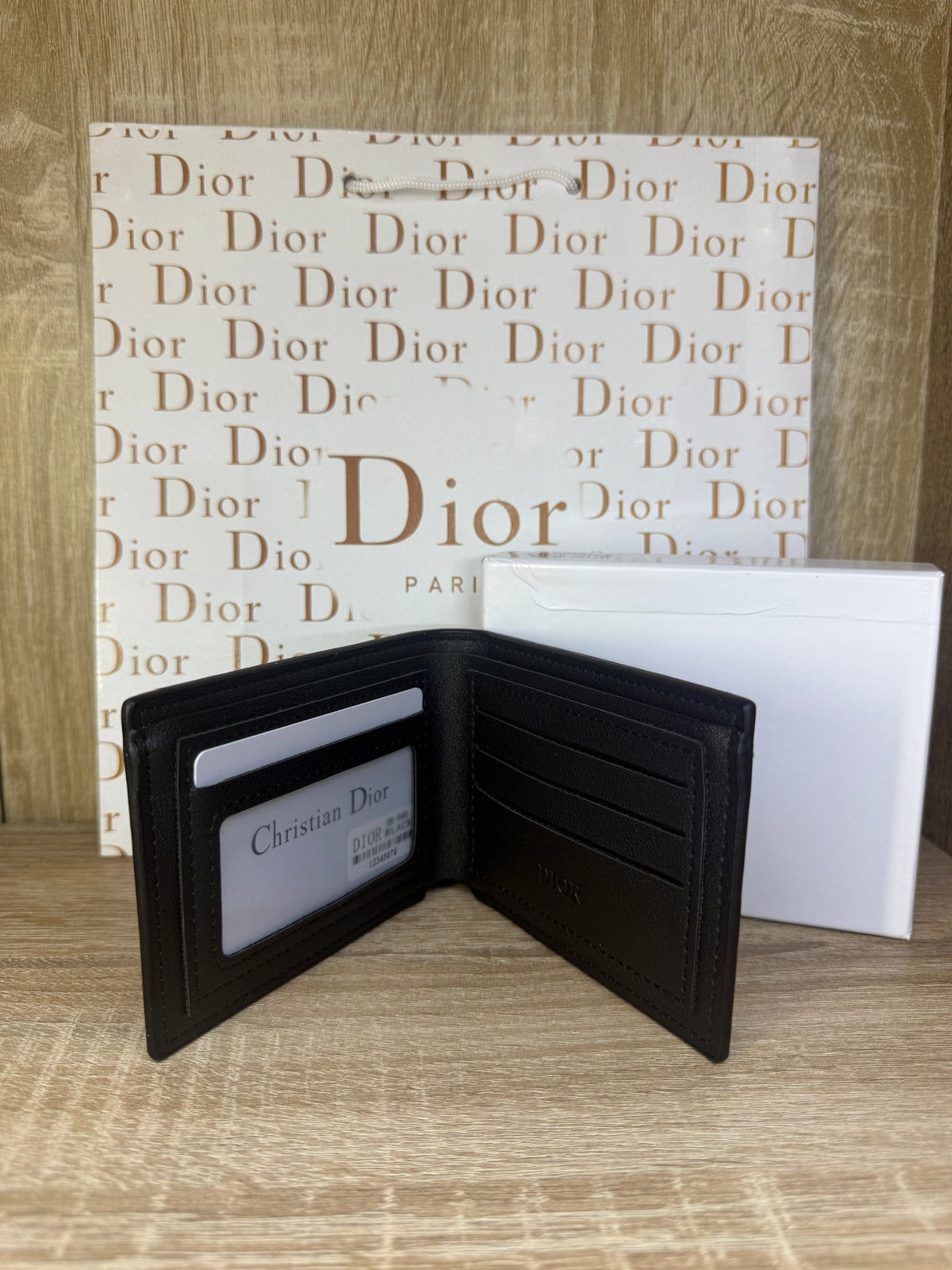 PORTE MONNAIE DIOR HOMMES 1 AVEC SACHET