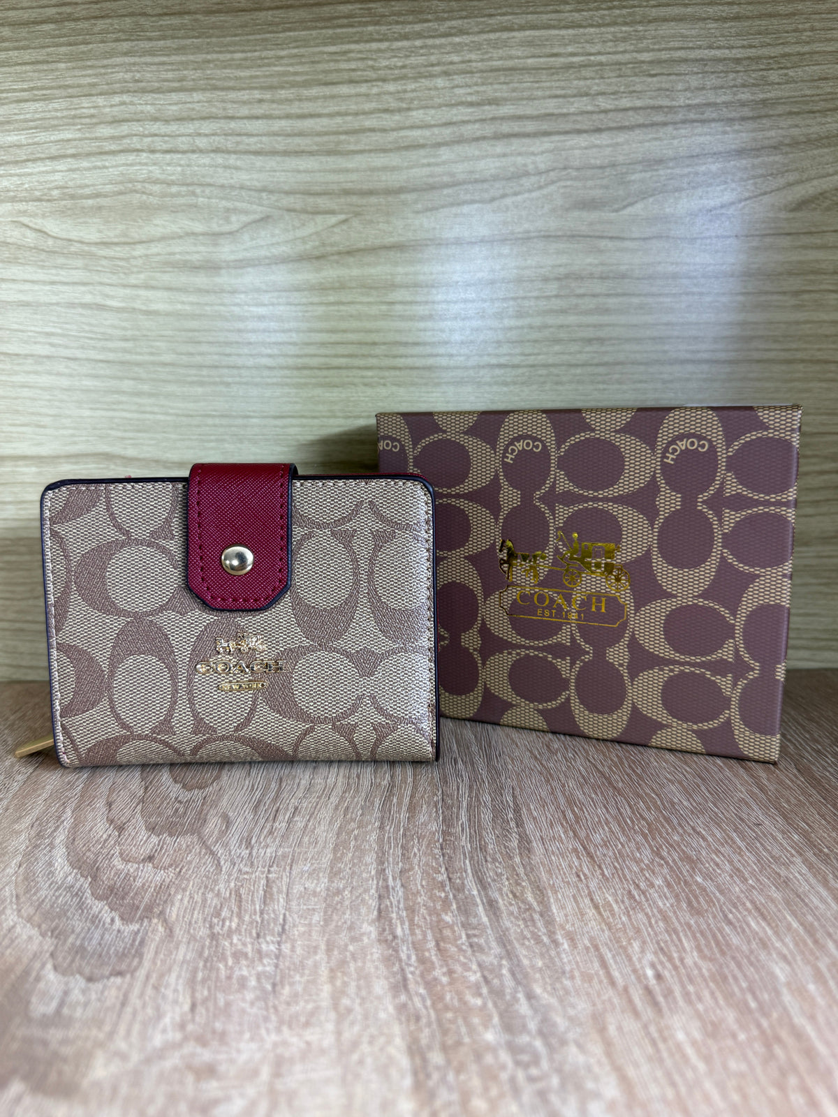 PORTE MONNAIE COACH FEMMES 2026
