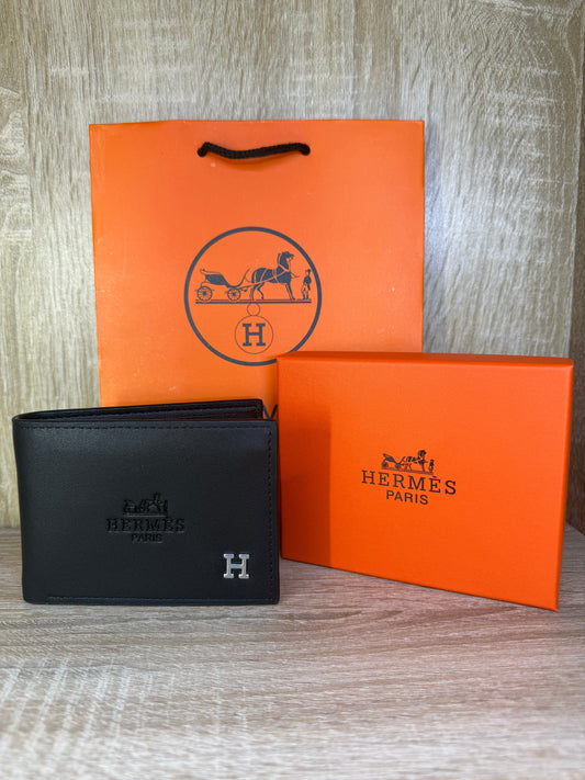 PORTE MONNAIE HERMES HOMMES 3 AVEC SACHET