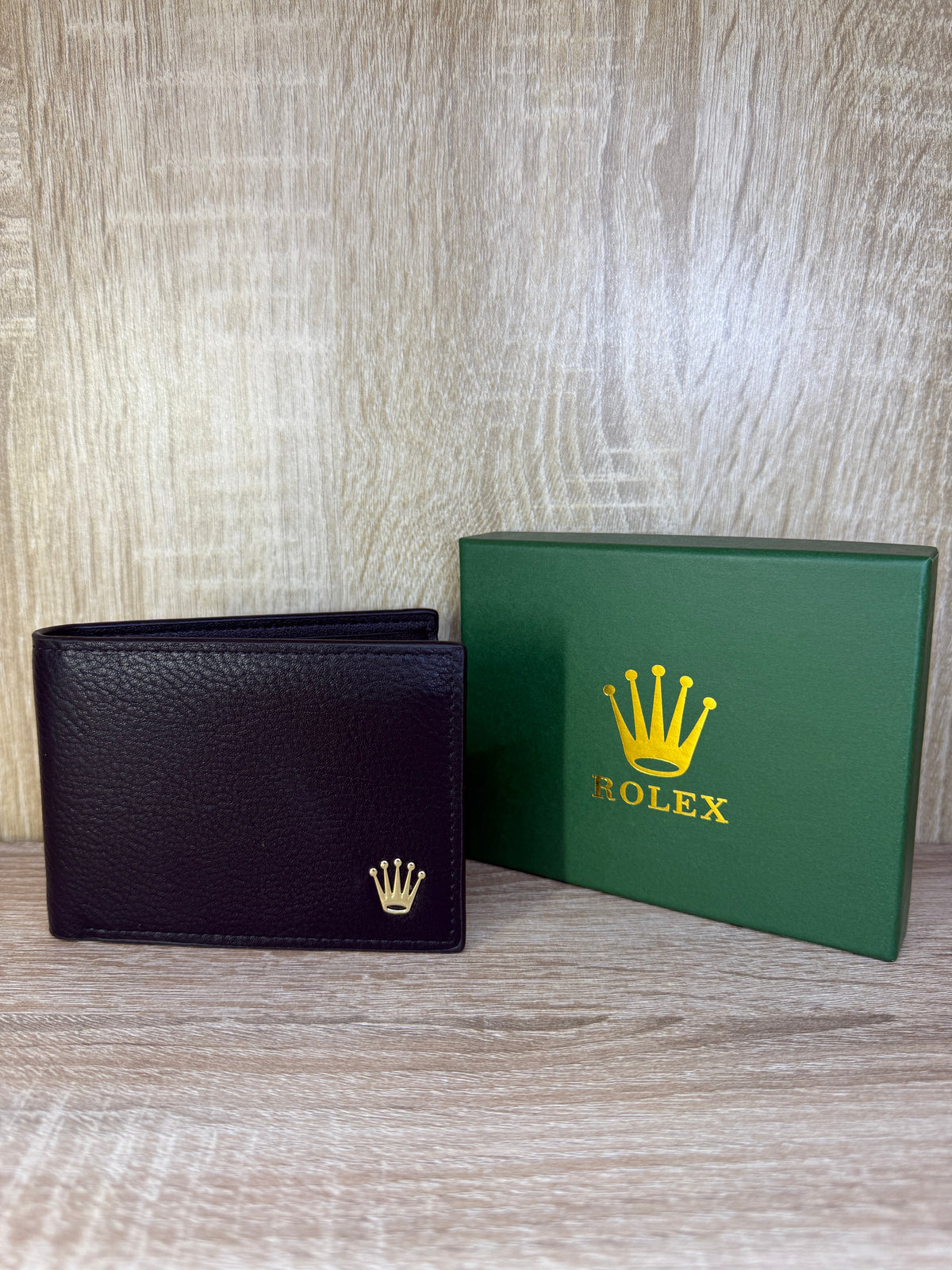 PORTE MONNAIE ROLEX HOMMES FULL BLACK