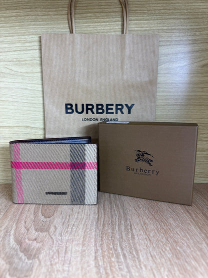PORTE MONNAIE BURBERRY HOMMES  1 AVEC SACHET