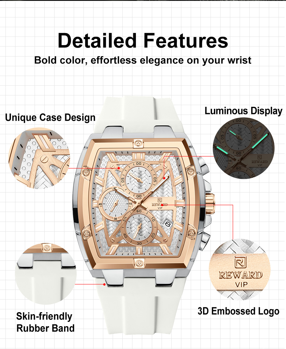 REWARD CHRONOGRAPHE SILICONE | HOMME